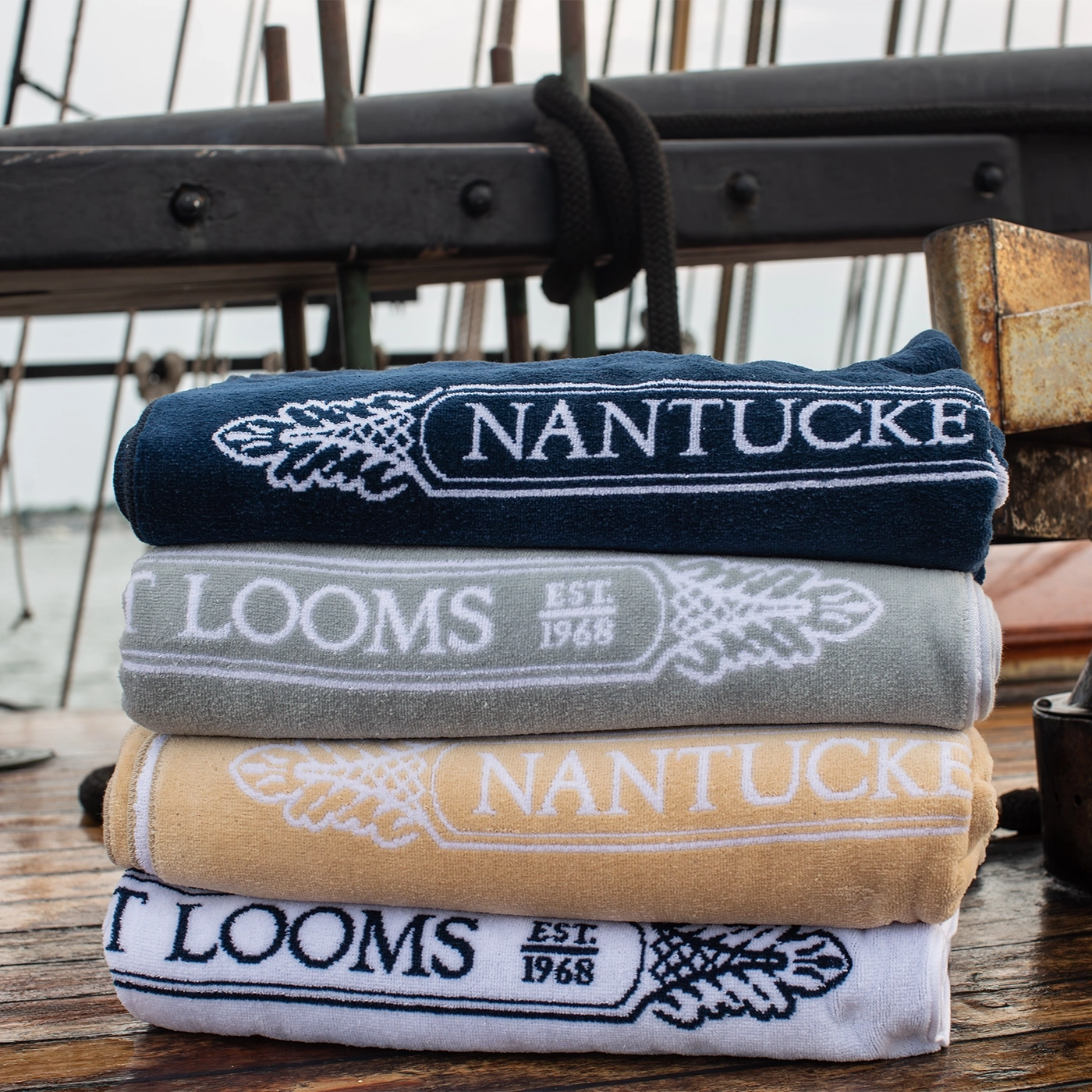 NL Signature Navy Towel