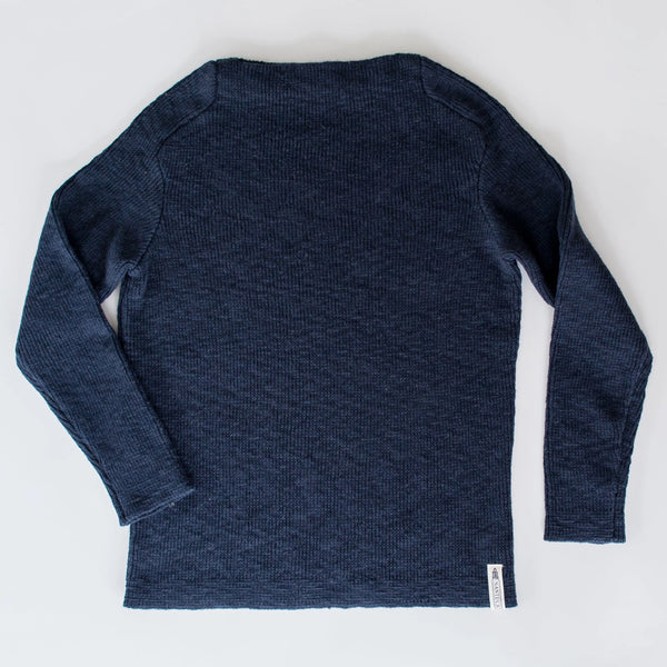 【BoTT】Century Sweater navy NantucketLoomsNavyBoatneckSwea