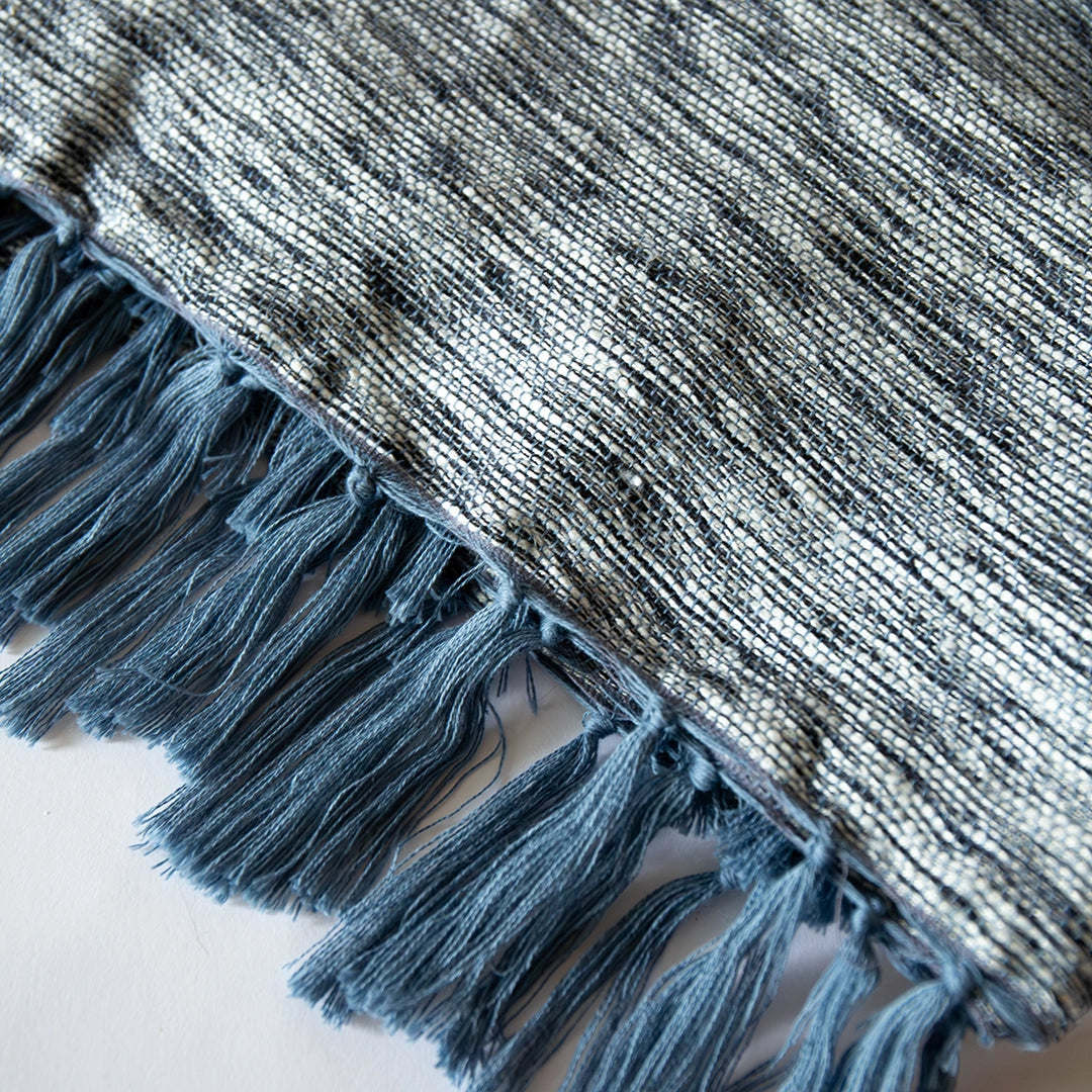Navy & Gray Variegated Tablecloth