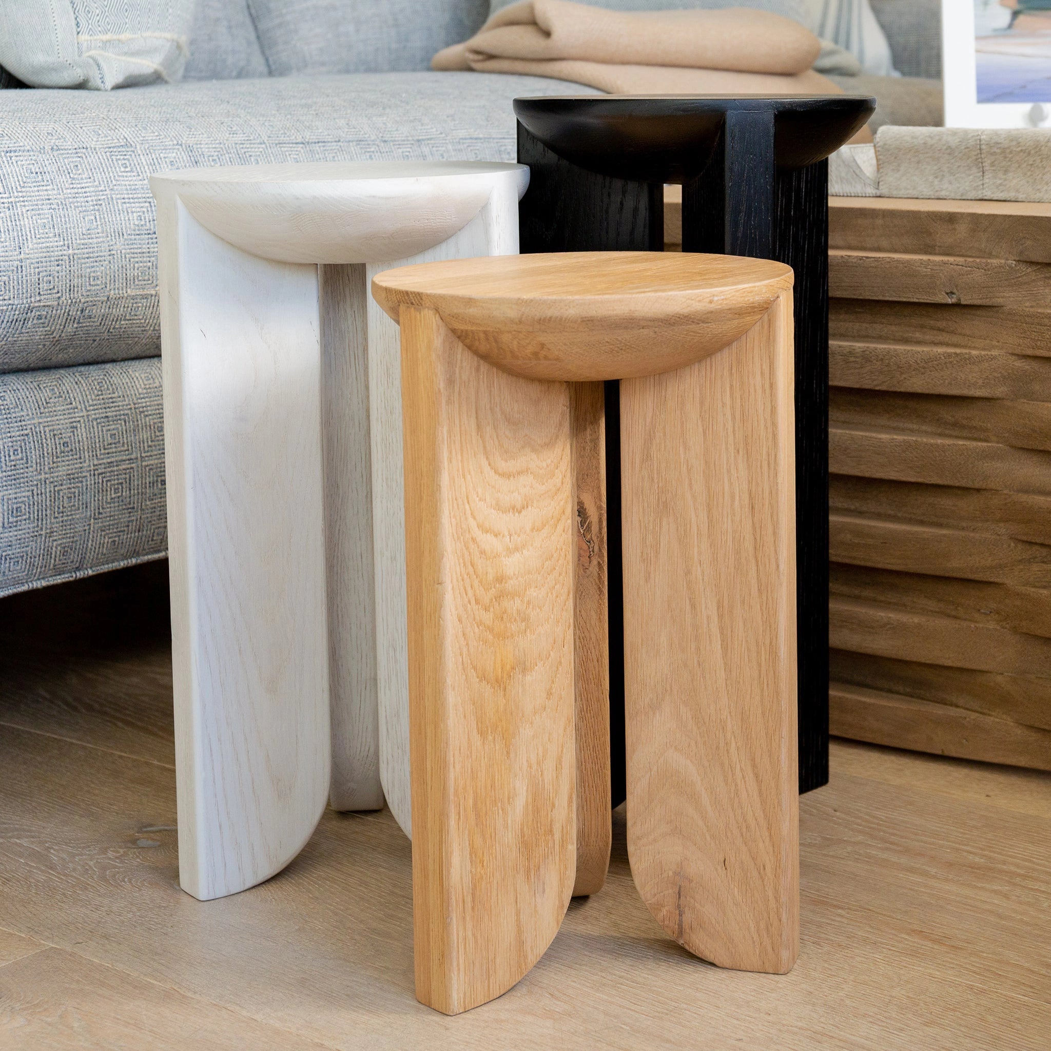 Oak Wood Beverage Tables