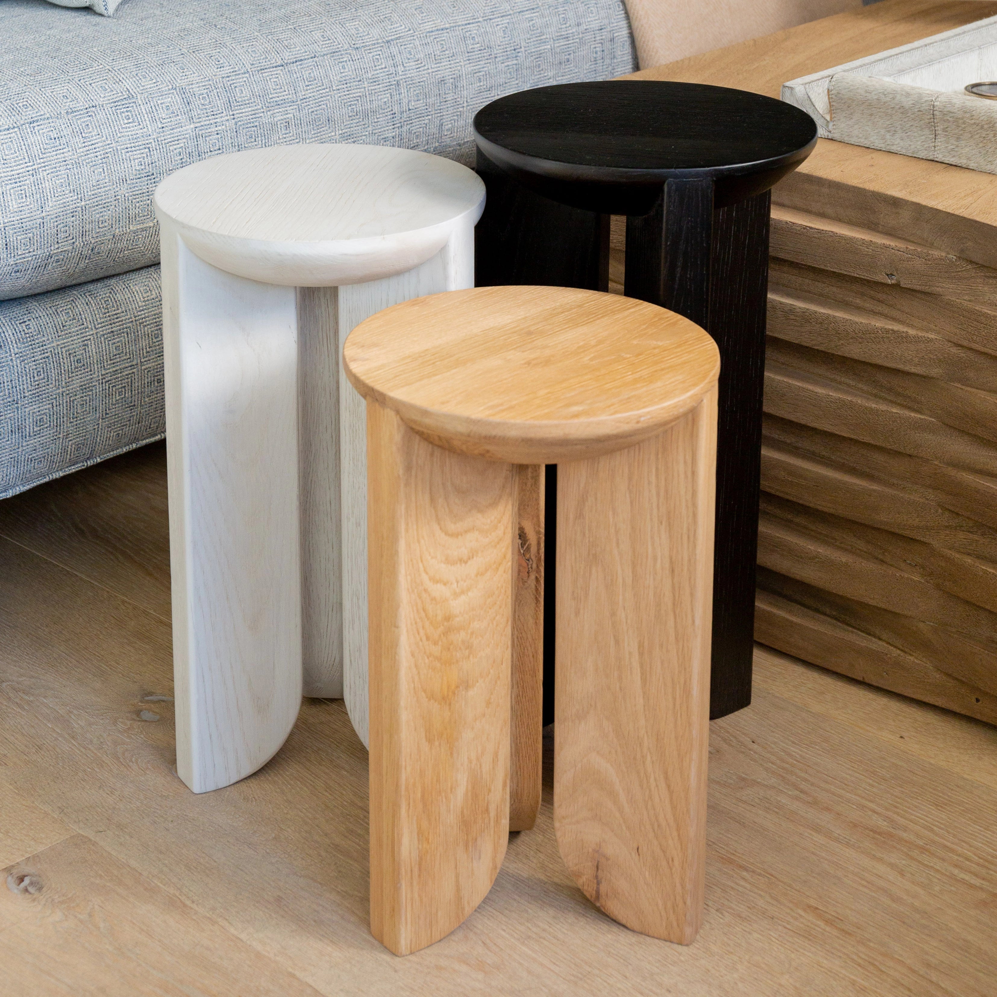 Oak Wood Beverage Tables