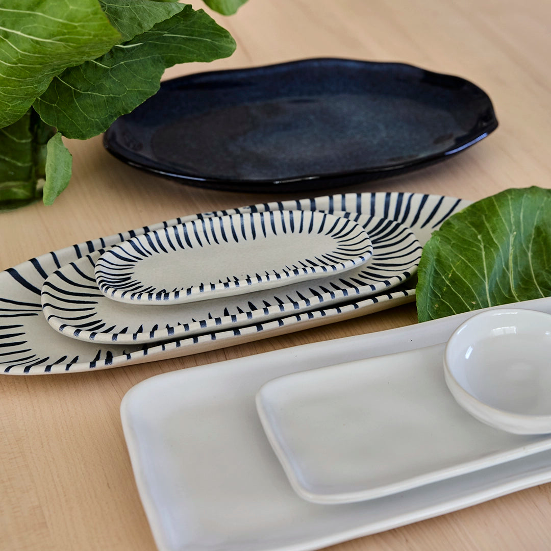 Organic Rectangle Platters