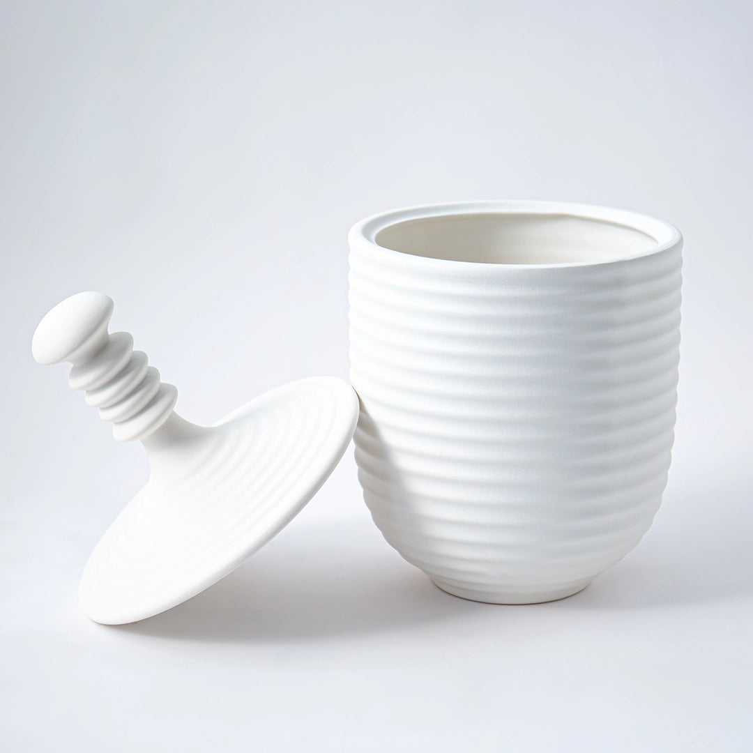 Orion Jar White