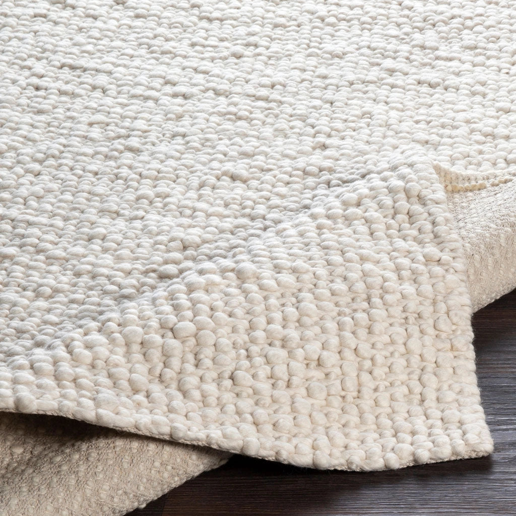 Pebble White Rug