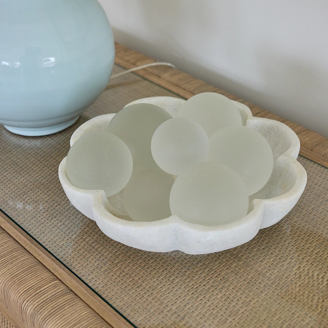 Petal Marble Bowl