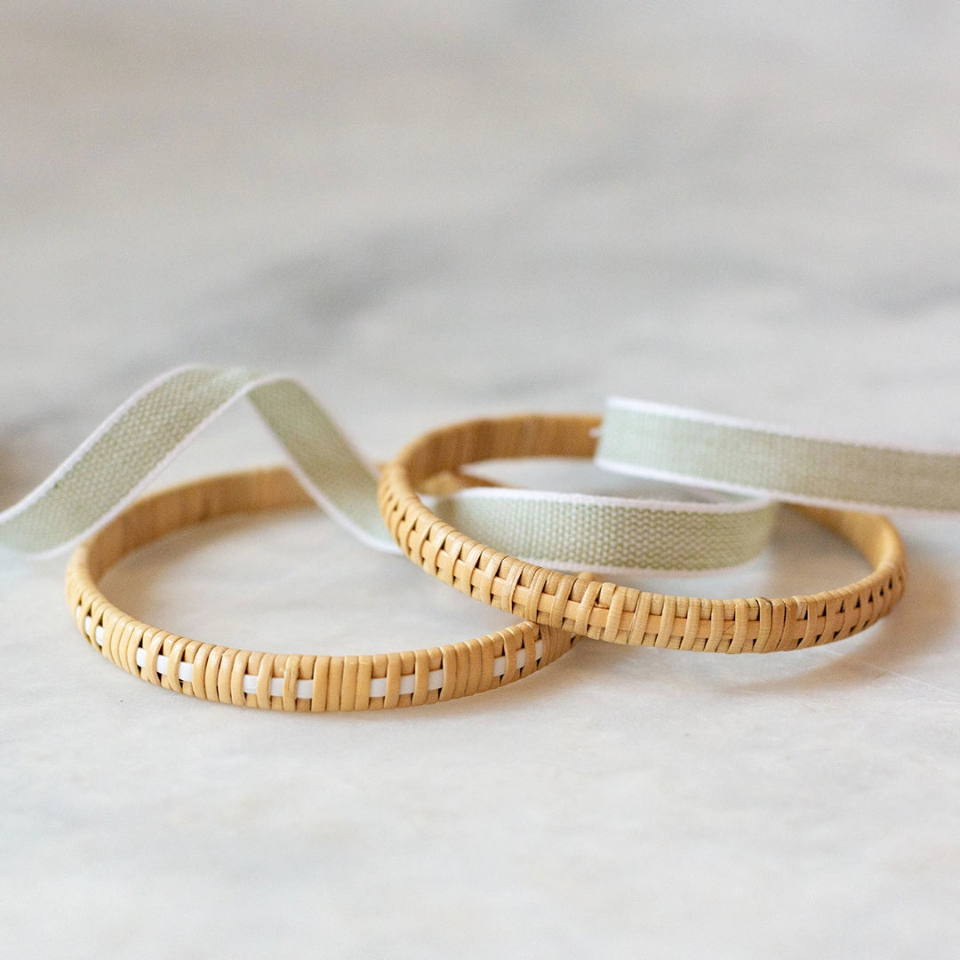 Quarter Inch Cane Bangles | Dale Rutherford