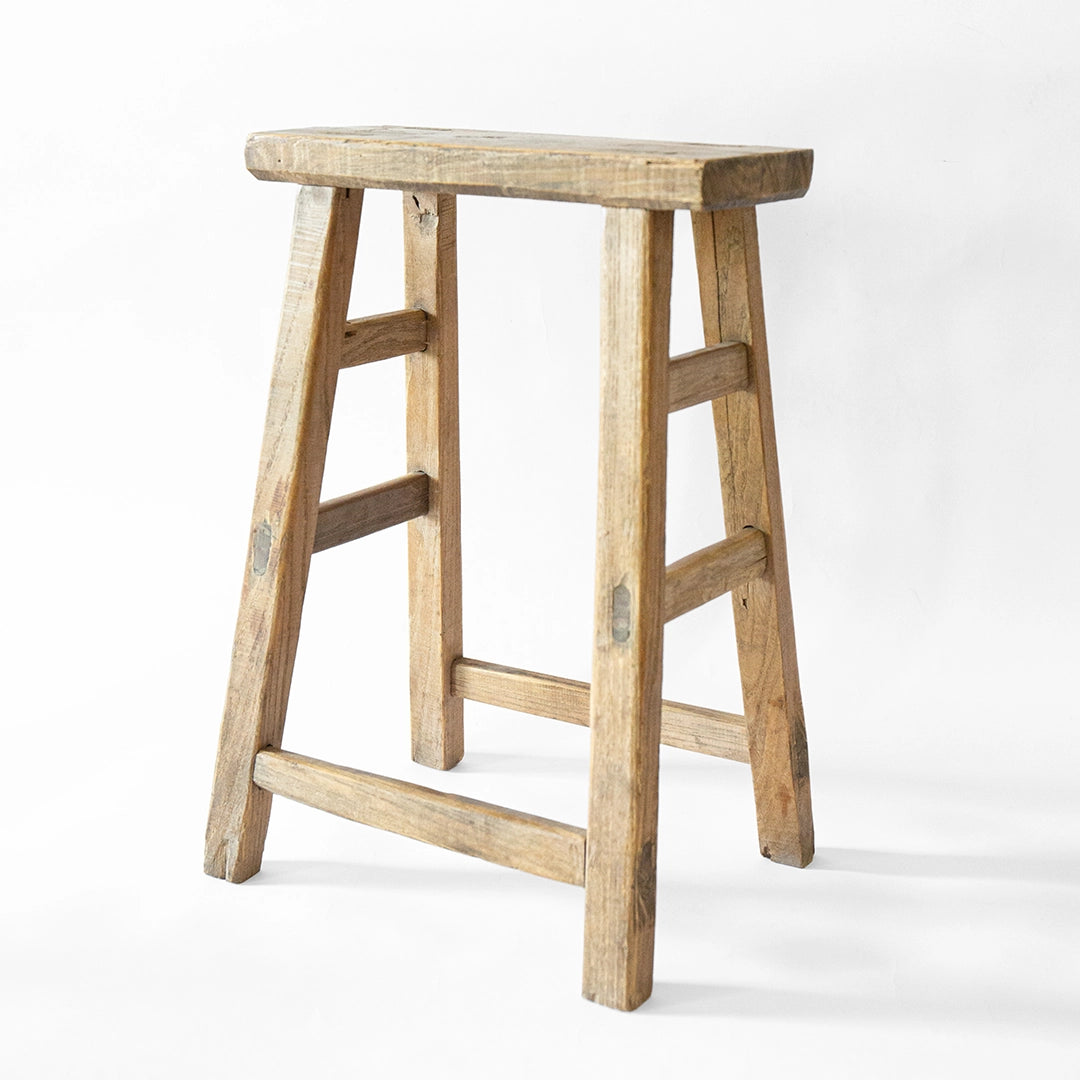 Reclaimed Rectangle Stool
