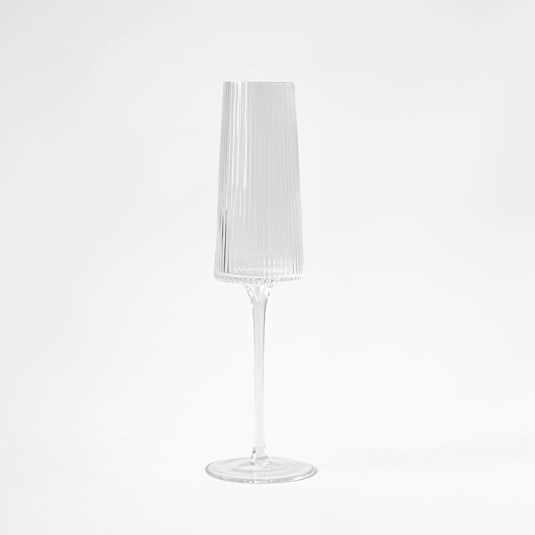 Ribbed Glassware