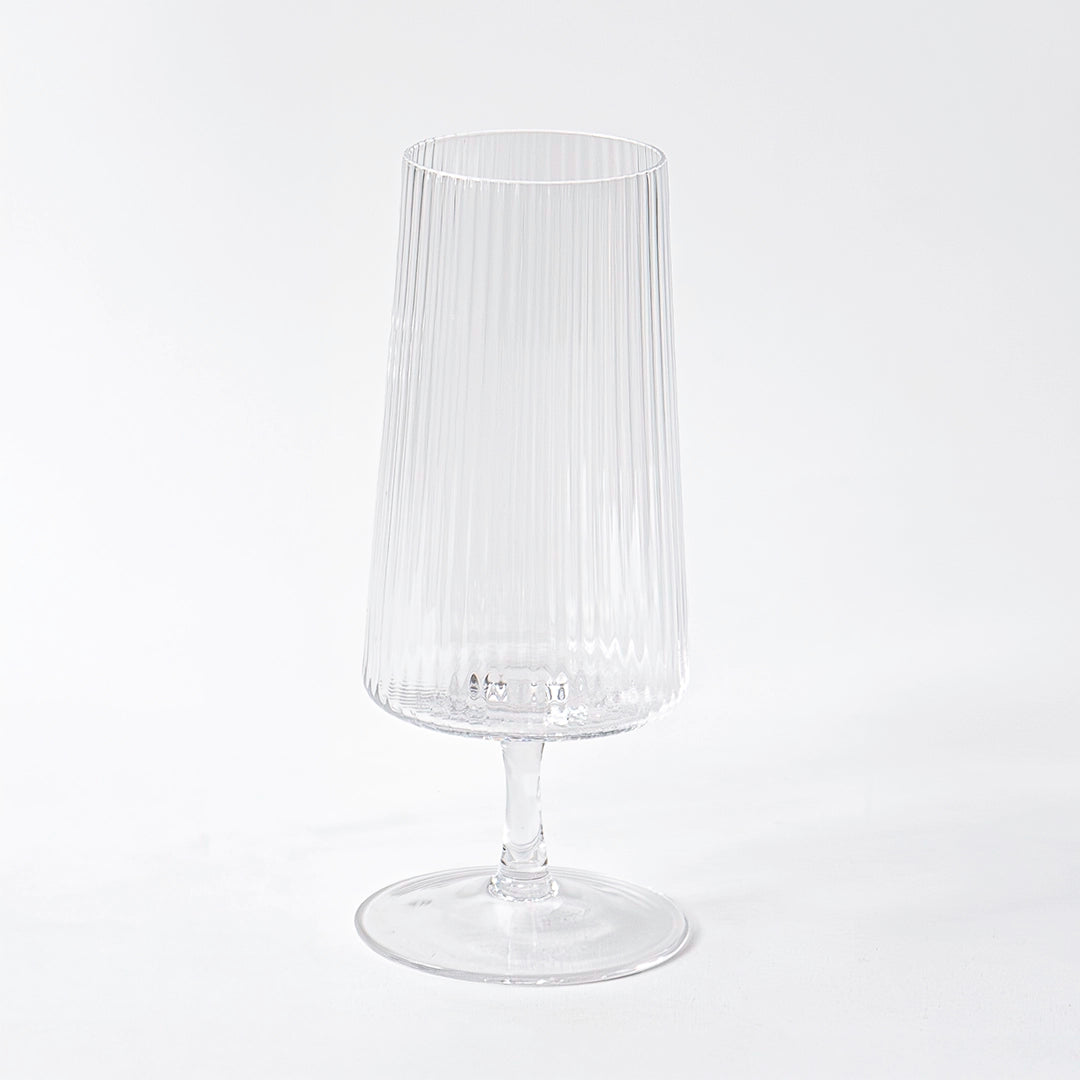 Ribbed Glassware