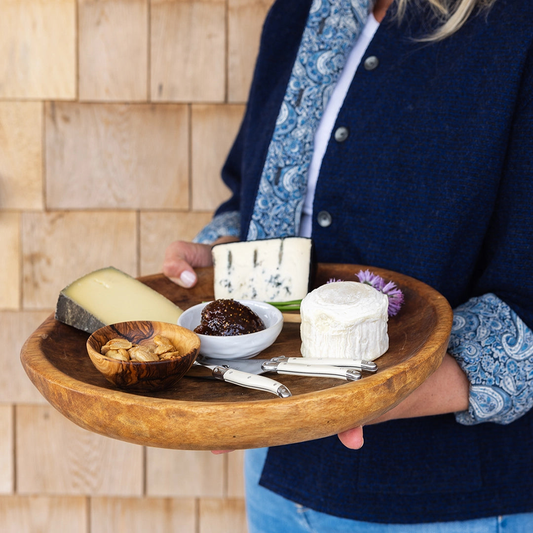 Round Ola Wood Platter