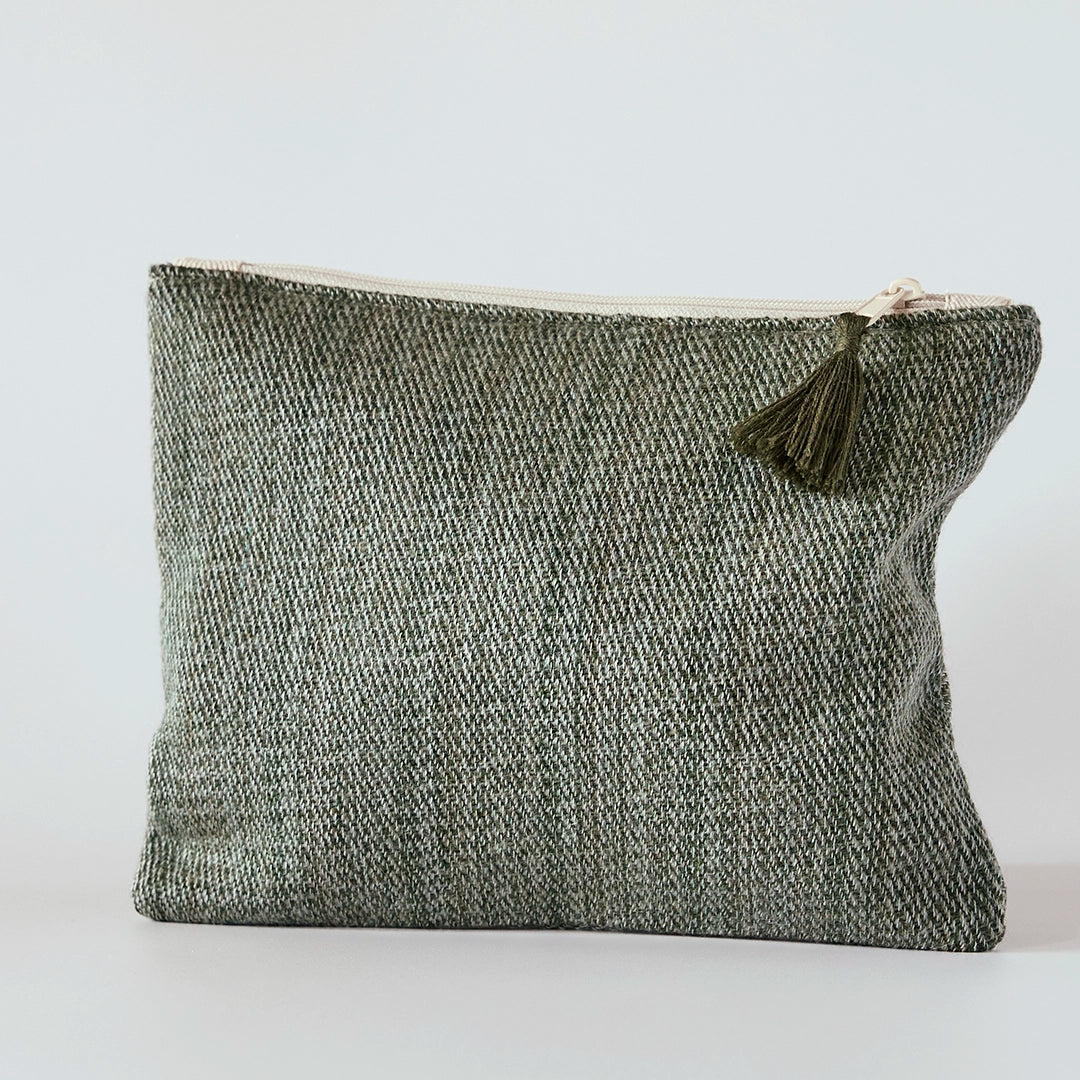 NL Sage Green Fabric Clutch