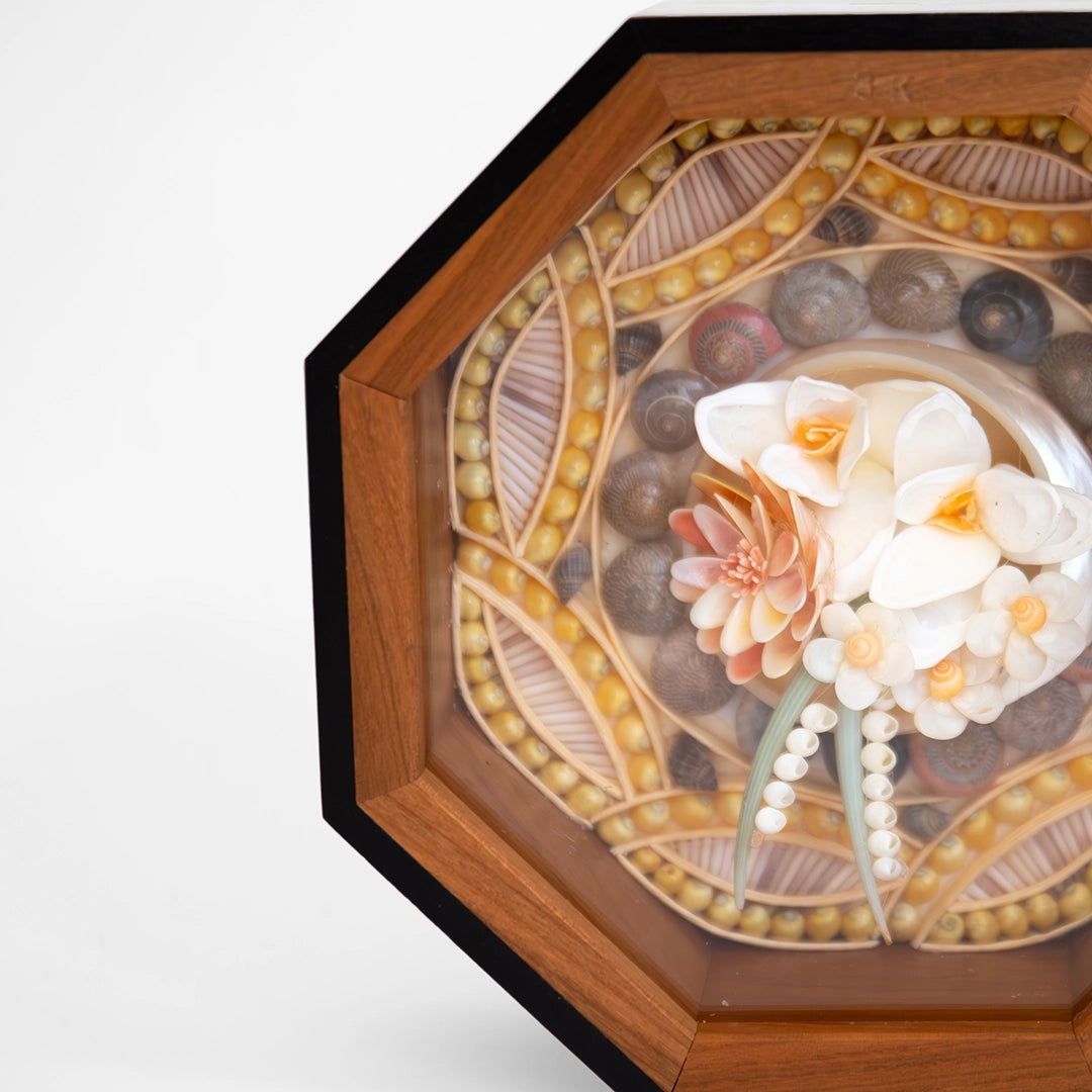 Sailor's Valentine with Daffodils l | Betsey Braun