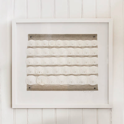 Handwoven Sand Dollar Vignette | Rebecca Jusko Peraner