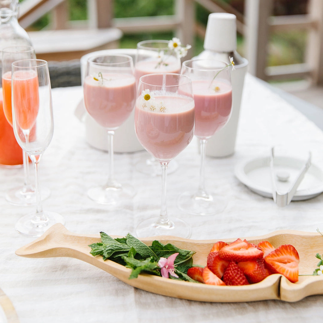 Simple Glass Champagne Flute
