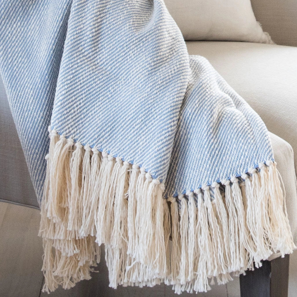 Classic Handwoven Cotton Throw