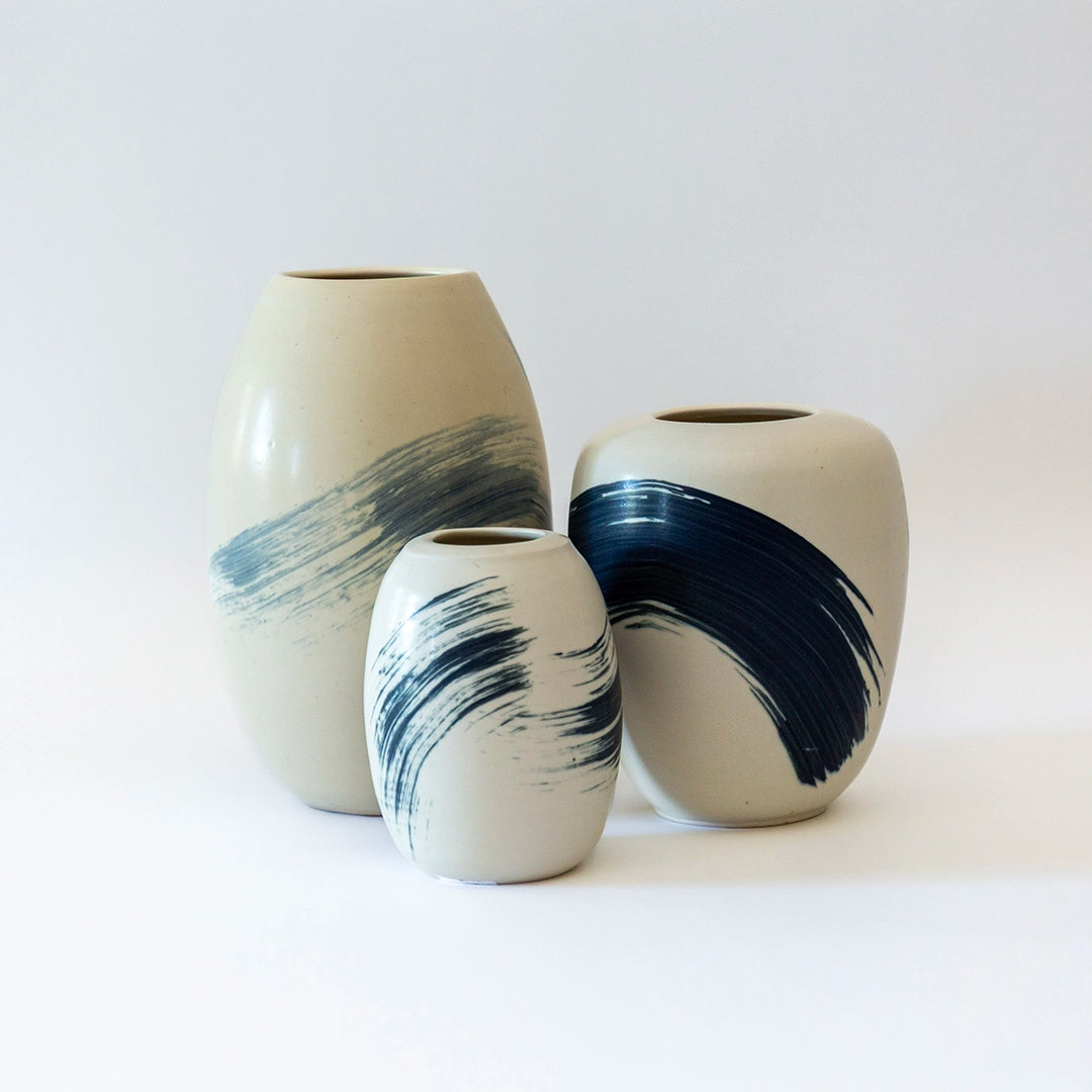 Small Brushstroke Vase | Elizabeth Kirby