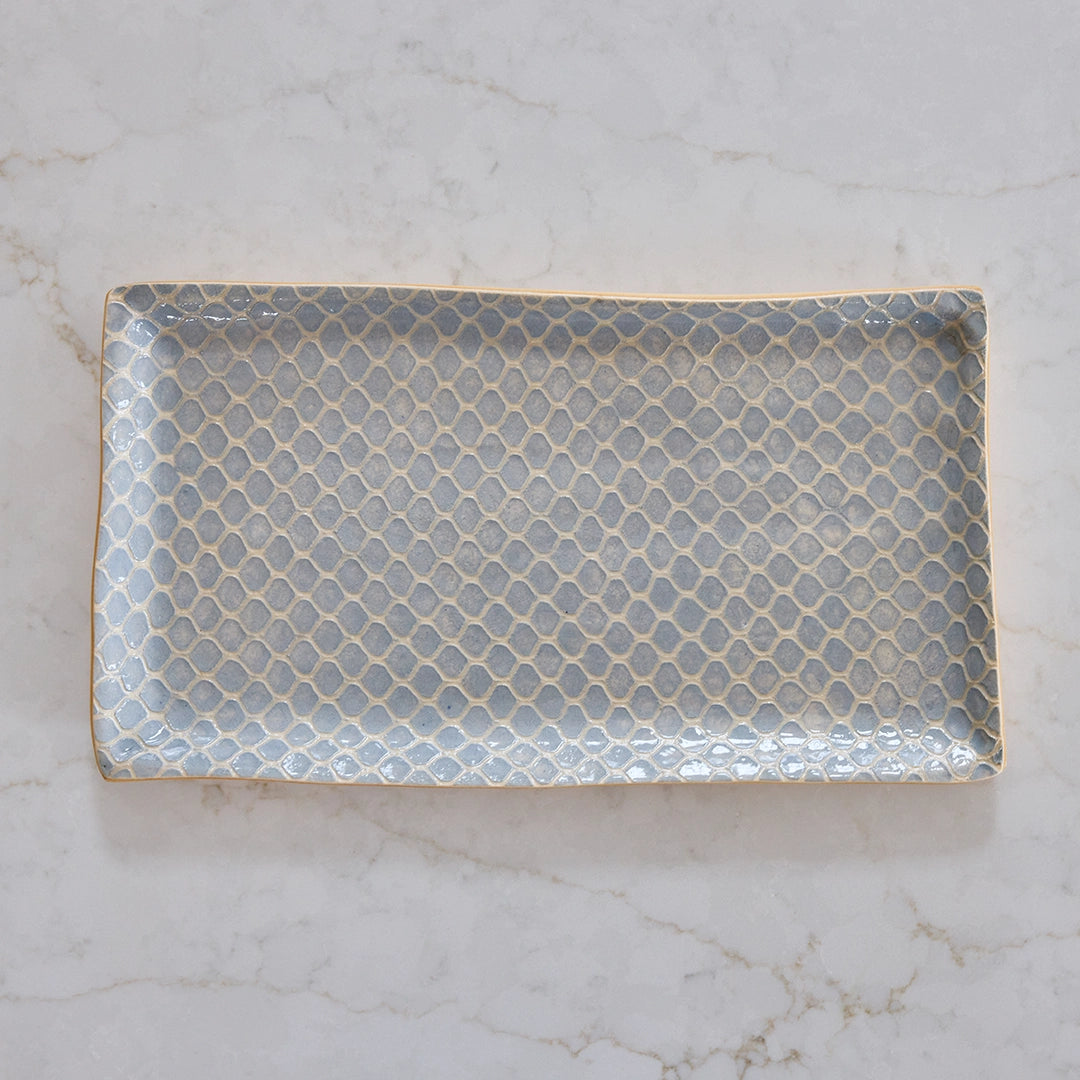 Taj Opal Glaze Rectangular Platter