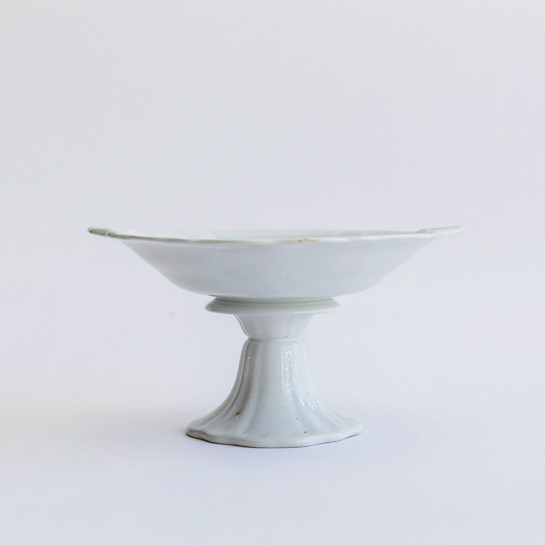 Antique Petrus Regout Stoneware Pedestal