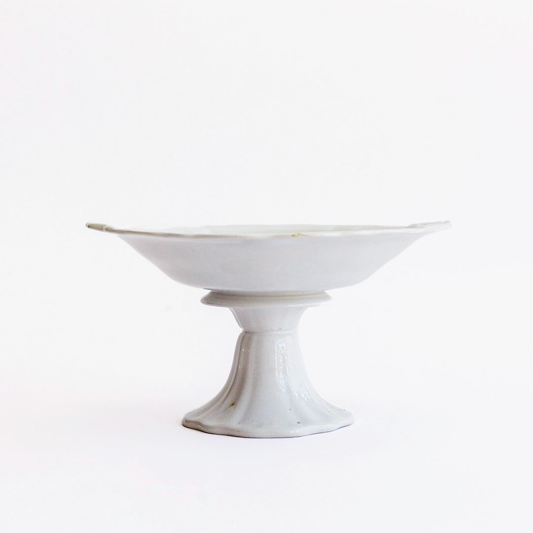 Antique Petrus Regout Stoneware Pedestal