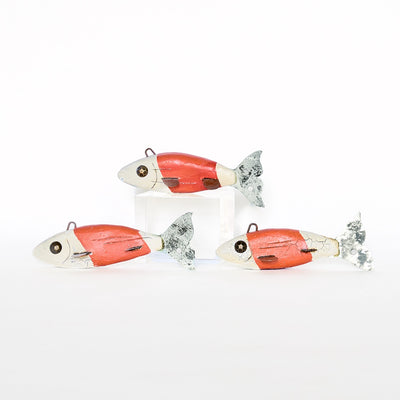 Vintage Red And White  Fishing Lures