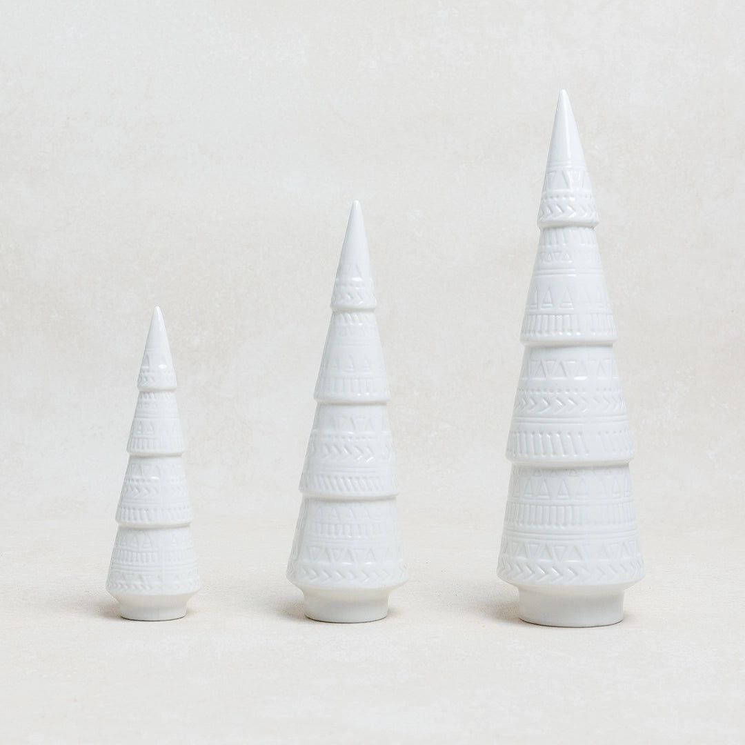 White Ceramic Christmas Tree
