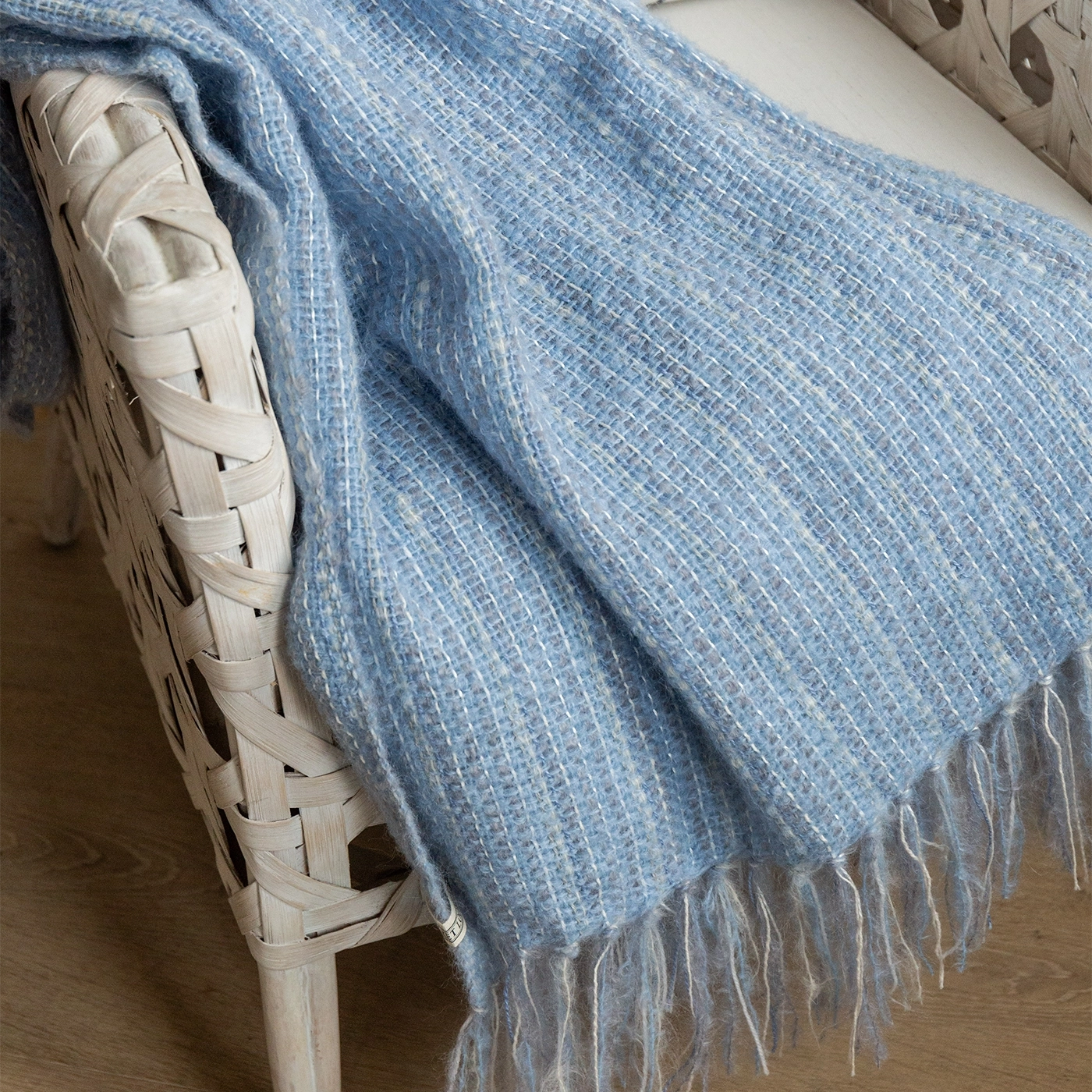 Windswept Cove Handwoven Multi-Fiber Throw