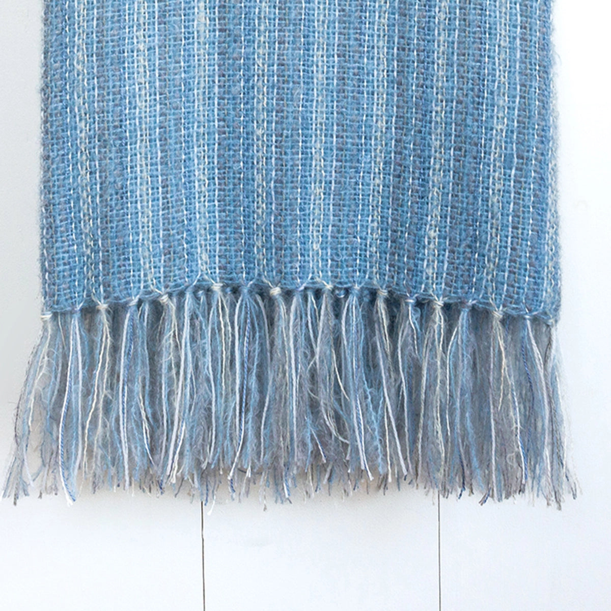 iMPeRF Ocean View Woven Throw Blanket M Windswept Cove Handwoven