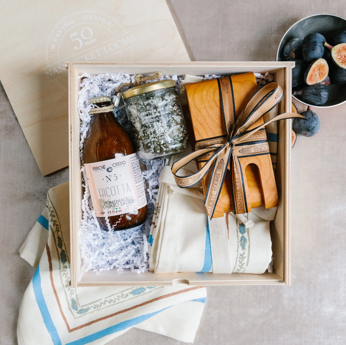 Taste of the Holidays Gift Box Nantucket Looms