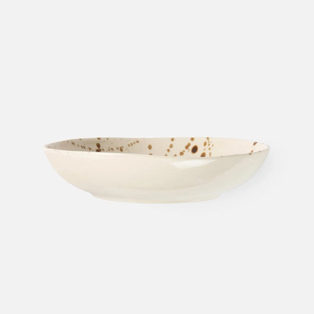 Bronze Splatter Pasta Bowl