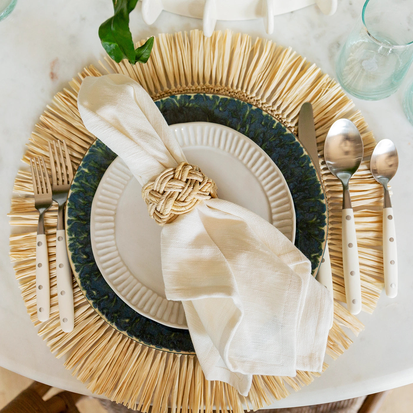 Ivory Cotton Napkin