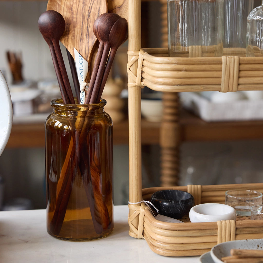 Amber Apothecary Jar