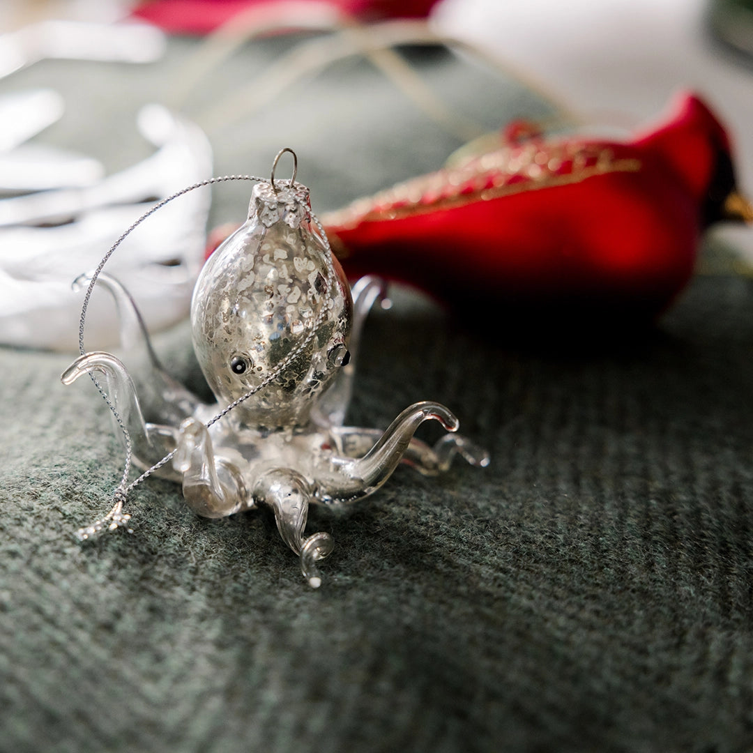 Cardinal Glass Ornament