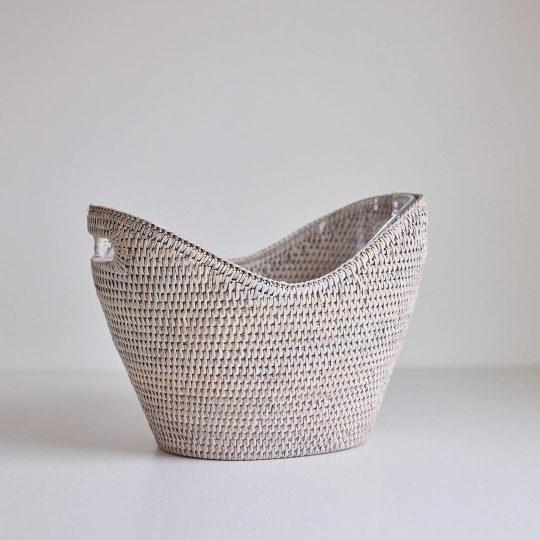 Burma Rattan Weave Beverage Tub