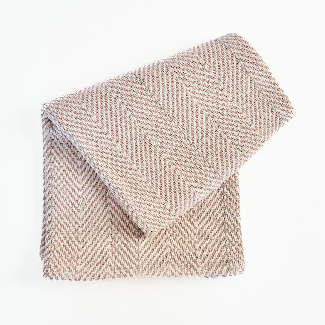 Cameo Pink Handwoven Baby Blanket