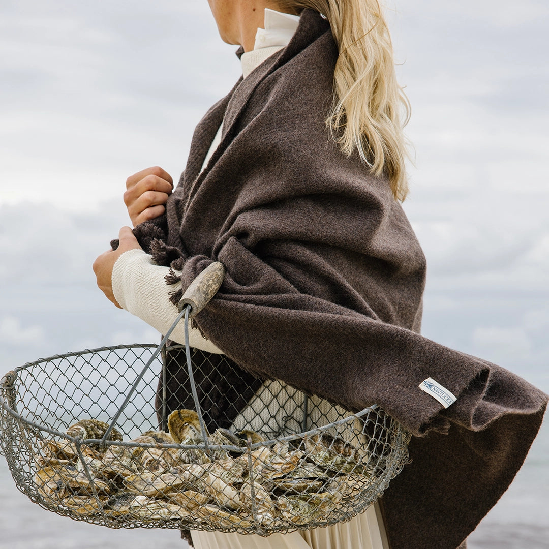 Classic Handwoven Cashmere Throw