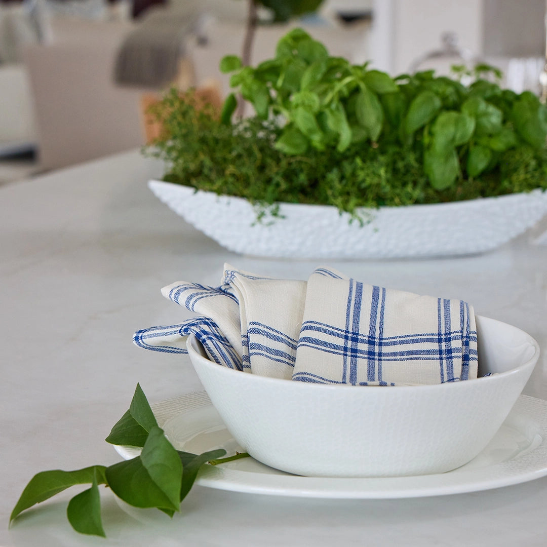 Embossed Glaze Salad Bowl