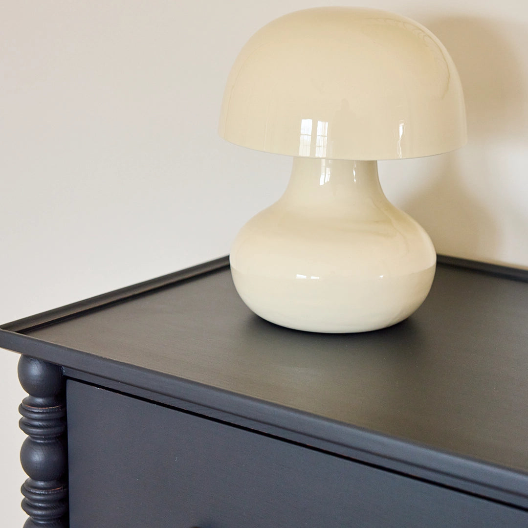 Enamel Mushroom Lamp