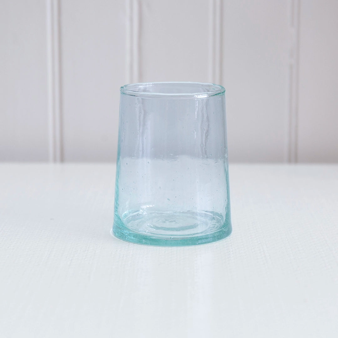 Green Glass Drinkware
