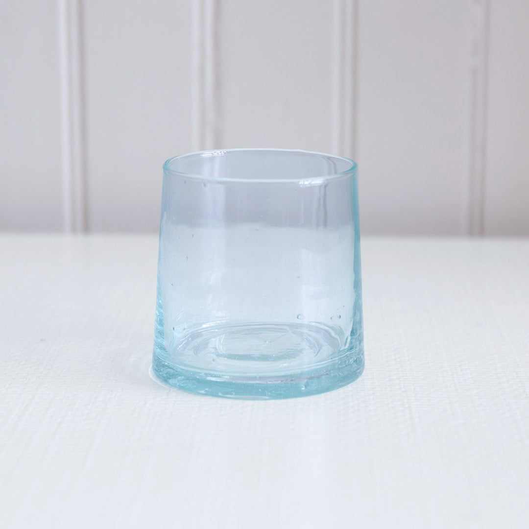 Green Glass Drinkware
