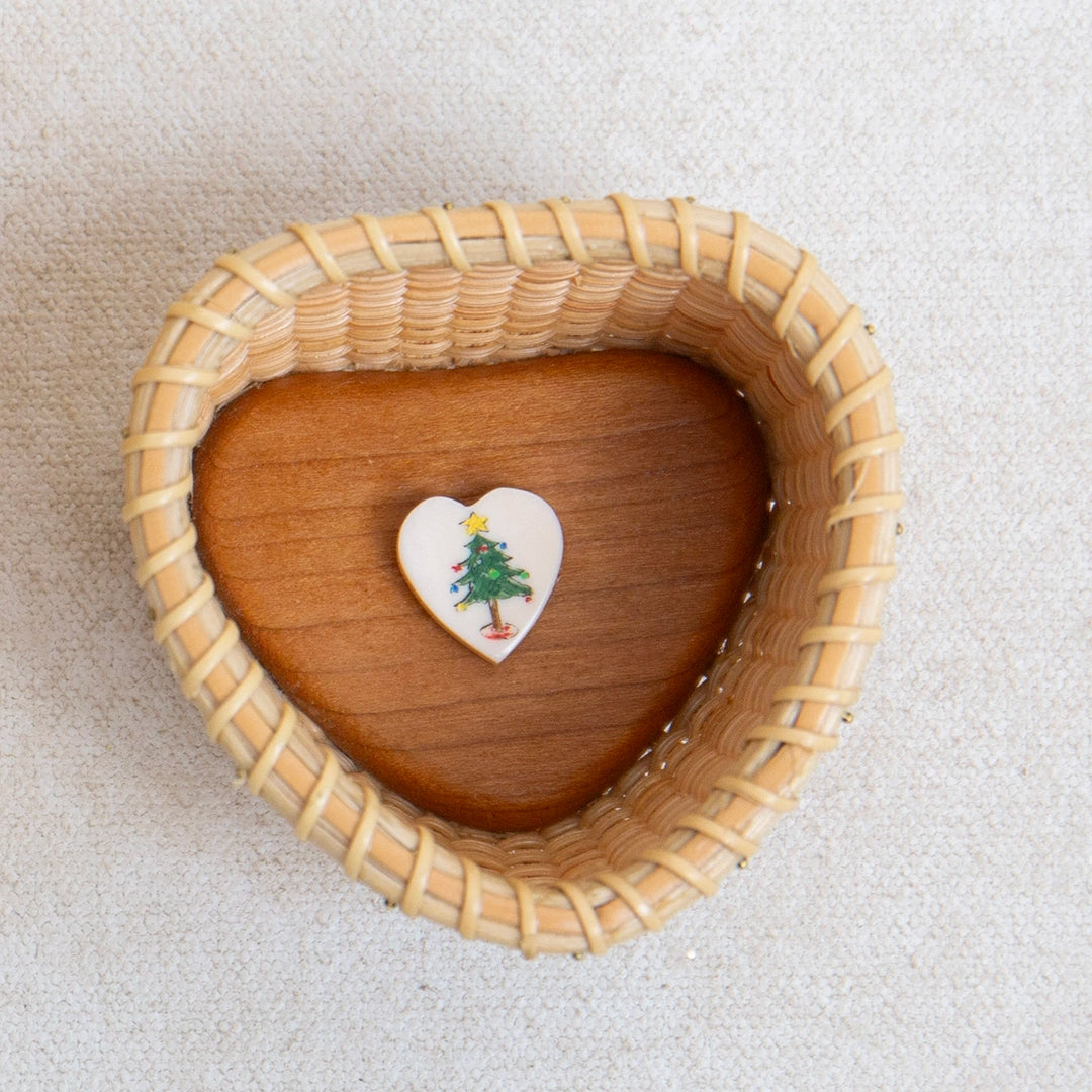 Christmas Tree Heart Basket | Dale Rutherford