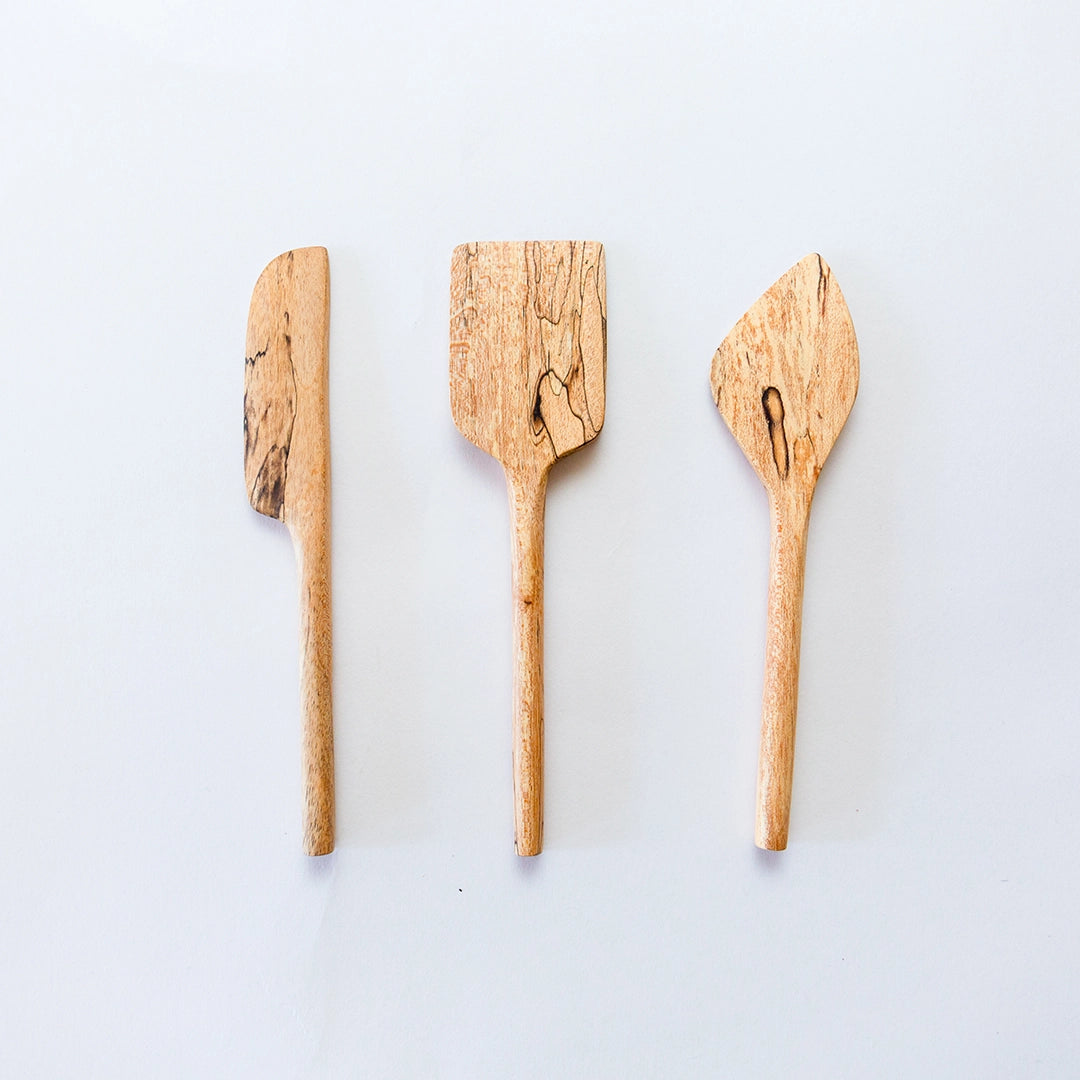 Pixi Wood Cheese Knife Set