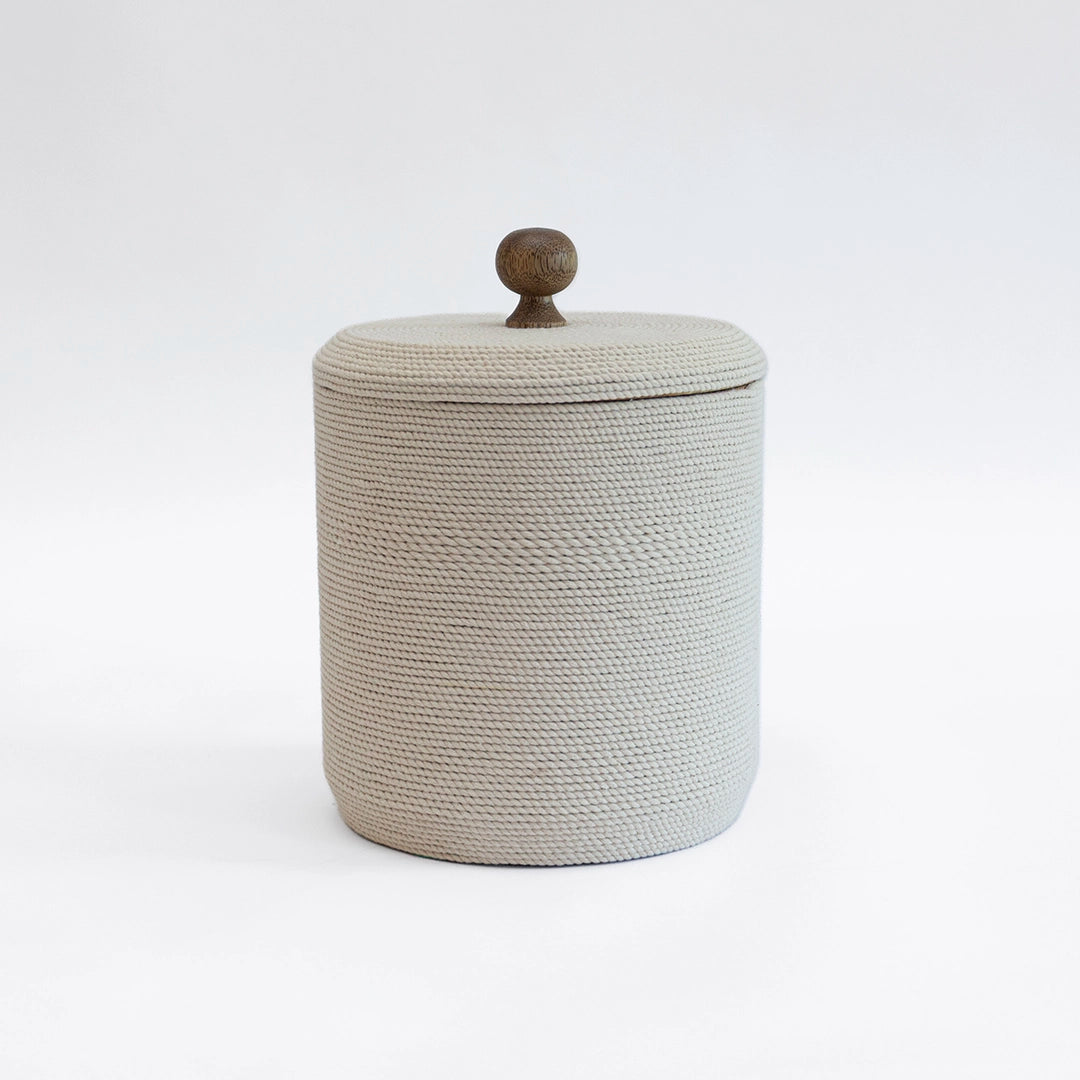 Rope‑Wrapped Decorative Storage Box