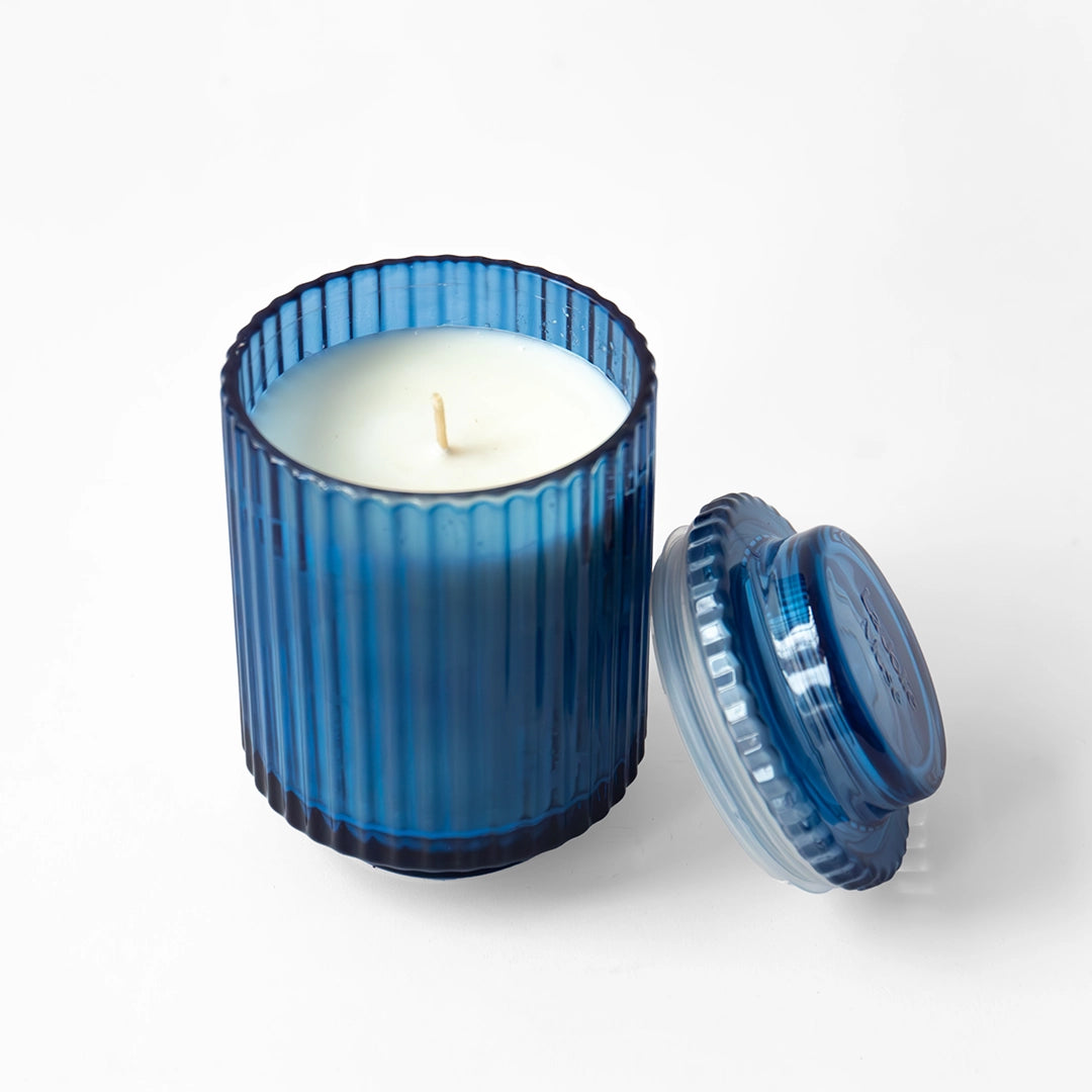 Scented Soy Candles in Glass Vessel