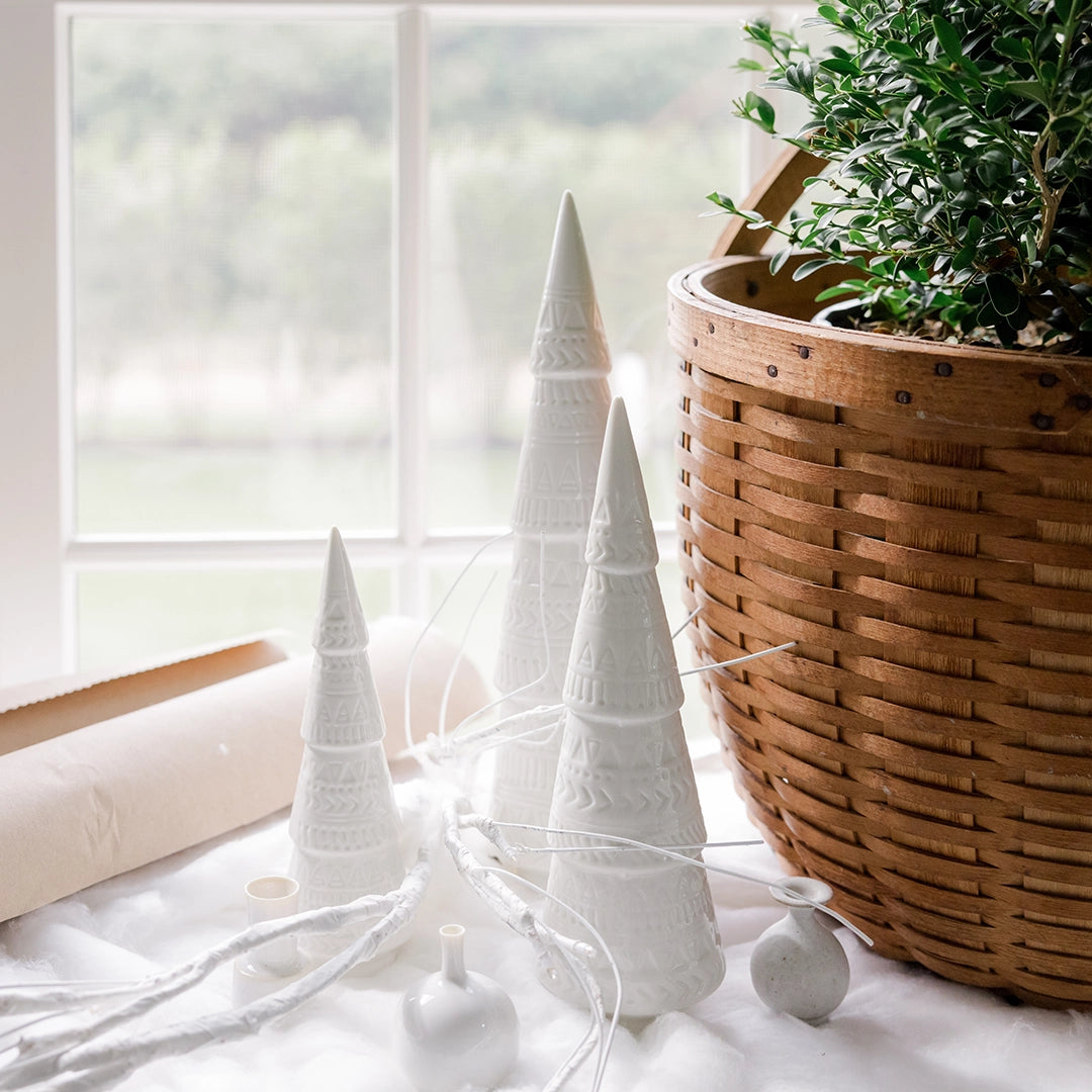 White Ceramic Christmas Tree