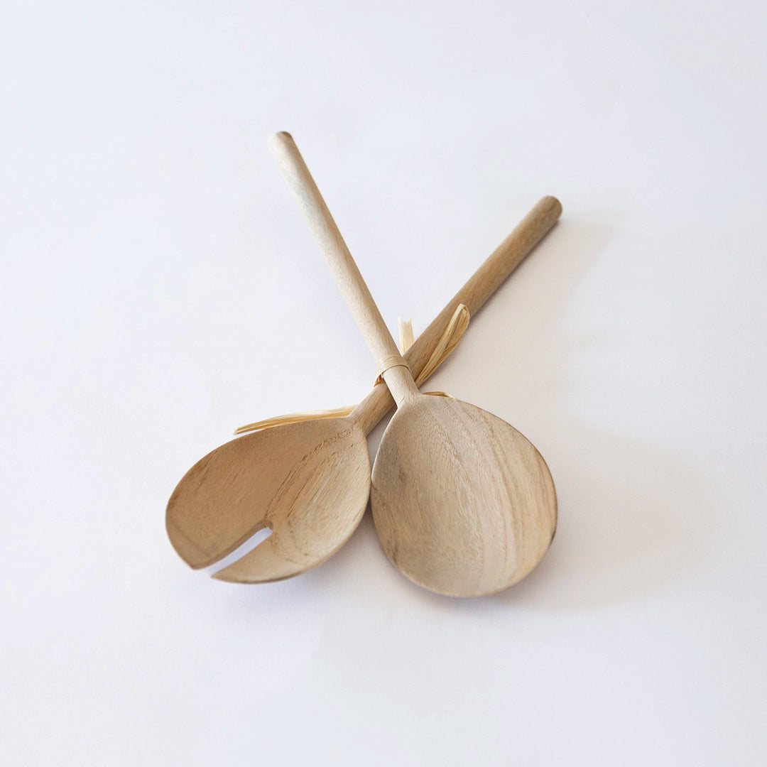 Wooden Salad Serving Set