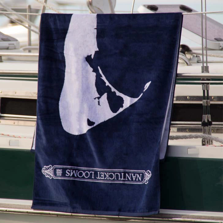 NL Signature Navy Towel