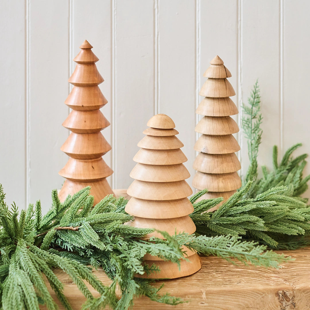 Natural Hand Carved Wooden Trees | John Williams