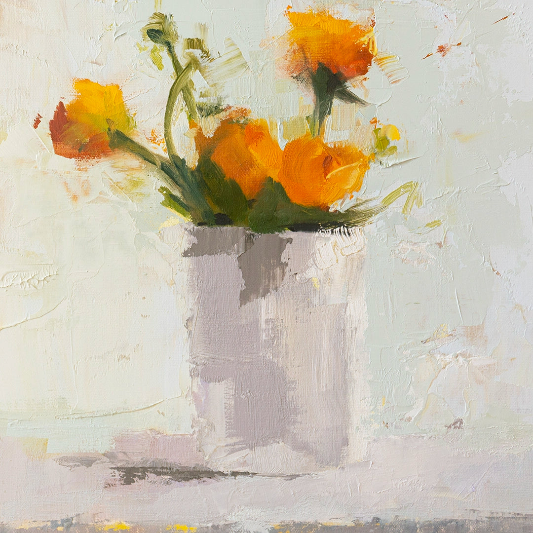 Orange Ranunculus | Nancy McGivney
