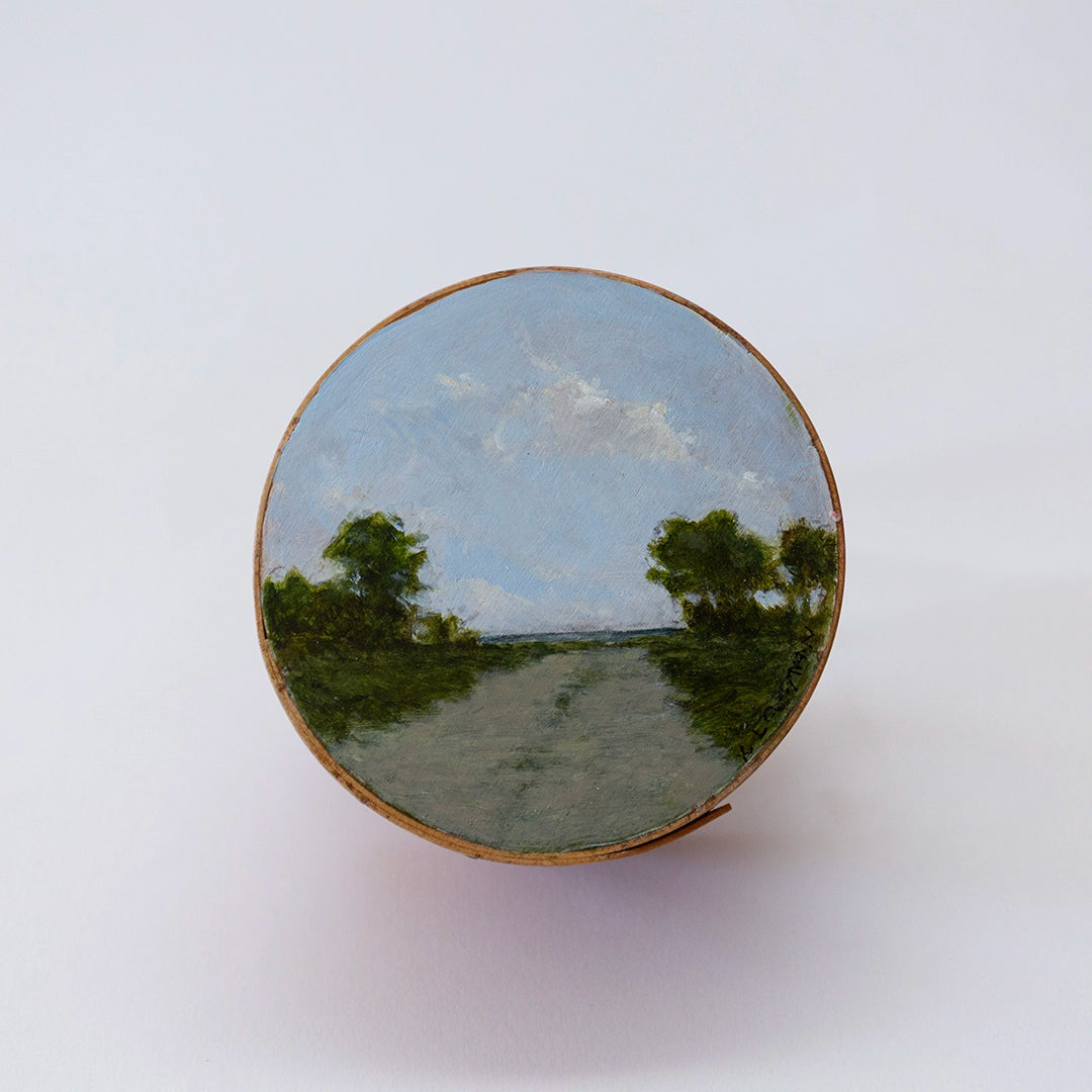 "Quaise" Painted Measuring Box | Kenneth Layman