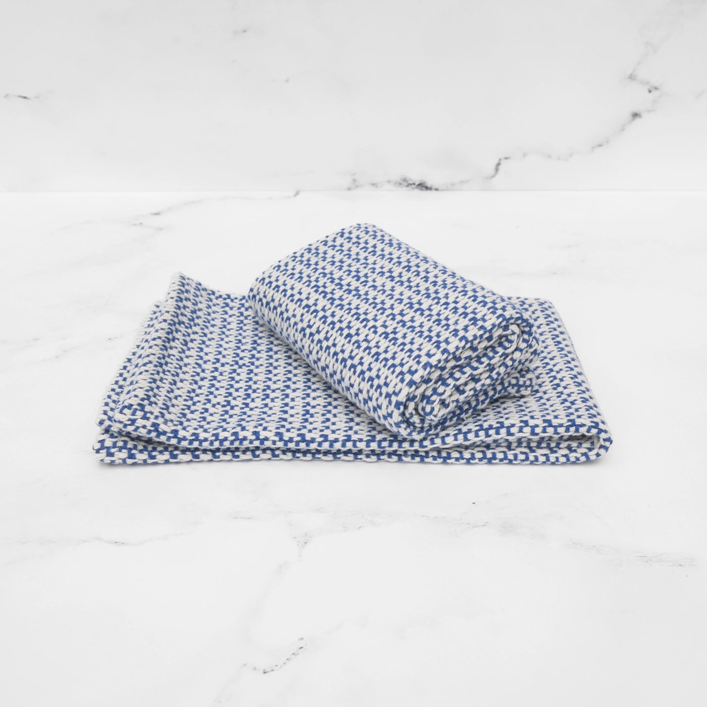 Royal Blue Handwoven Kitchen Towel